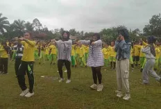 Pererat Silatuhrahmi, Mahasiswa UIN Raden Fatah Palembang KKN, Adakan Semarak Jalan Santai Cup 2024 Bersama Wa