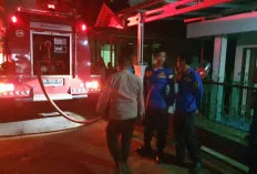  Rumah Kayu di Gandus Palembang Hangus Terbakar