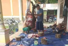 Jelang Lebaran Idul Fitri 1445 H, Ini Tradisi Dilakukan Warga Kecamatan Sanga Desa, Potong Sapi dan Kerbau 