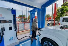 Mudik Gunakan Mobil Listrik, Tak Perlu Kawatir, Ini Lokasi  SPKLU Tol