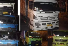 Polres OKU Timur Amankan 9 Truk Batu Bara Diduga Tanpa Dokumen Sah
