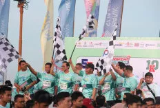 Gubernur Herman Deru Lepas Ribuan Pelari dalam Ampera Tourism Run 2025, Dorong Gaya Hidup Sehat dan Pariwisata