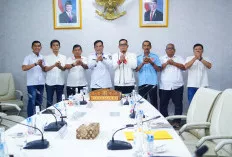 Terima Caretaker KONI, Bupati Toha Harapkan Pembinaan Atlet Muba Terus Berlanjut