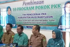 PKK Muba Perkuat Kapasitas Kader Melalui Pembinaan 10 Program Pokok PKK di Desa Gajah Mati