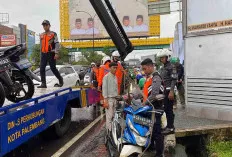 Hindari Kemacetan, Dishub Palembang Tertibkan Kendaraan Parkir Sembarangan 