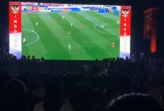 Ribuan Warga Palembang Padati Benteng Kuto Besak Nobar Semifinal Piala Asia U-23 2024