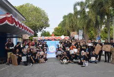 Bank Sumsel Babel Cabang Sekayu Gelar Jalan dan Senam Sehat