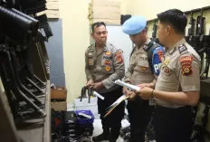 Perketat Pengawasan, Bid Propam Polda Sumsel Audit Kelayakan dan Kelengkapan Senpi Polres Muba