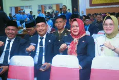 Wakil Bupati Muba Hadiri Paripurna HUT ke-24 Kota Prabumulih