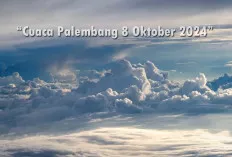 Cuaca Palembang 8 Oktober 2024: Kondisi Berubah dari Berawan Tebal Pagi Hingga Cerah Berawan Sore Hari