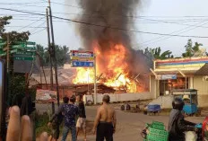 Aduh! Lupakan Matikan Kompor di Dapur, Satu Unit Rumah Ludes Terbakar 