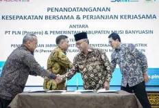 Pj Bupati Apriyadi  Berhasil Alihkan Pelanggan MEP ke PLN, Jadikan Musi Banyuasin Terang Benderang