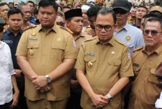 Mantan Wakil Bupati Banyuasin Bawa Ribuan Massa, Temui PJ Bupati, Ada Apa? 