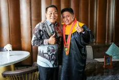  Bupati Muba HM Toha Hadiri Peluncuran Buku 