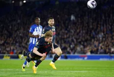 Kevin De Bruyne Cetak Gol Sundulan Pertama di Liga Inggris, Antar Man City Pesta Gol Atas Brighton!