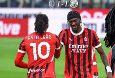 Berakhir Imbang, Duel Panas AC Milan dan Inter Milan