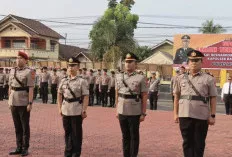 Rotasi Jabatan di Polres Muba, Sejumlah Pejabat Utama dan Kapolsek Resmi Berganti