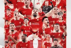 Gelar Liga Inggris Musim 2024-2025 Resmi Milik Liverpool, Manchester United Selamat dari Kekalahan 