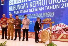 Pj Gubernur Agus Fatoni Buka Bimtek Hubungan Keprotokolan se-Sumsel Tahun 2024