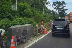 Dinding Penahan Jembatan yang Ambruk Akhirnya Dilakukan Perbaikan 