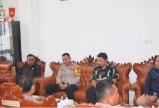 Kapolres Muba Sambangi KPUD, Ini yang Dibahas 