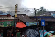 Ruko Menjual Peralatan Sepeda Motor di Sungai Lilin Muba Nyaris Ludes Terbakar 