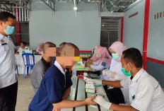 Pastikan Kesehatan Warga Binaan, Lapas Sekayu Rutin Lakukan Pemeriksaan Kesehatan