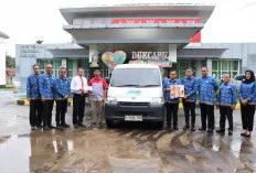Dukcapil Muba Uji Coba Layanan “Akte, KK, dan KTP Gratis sampai ke Rumah”