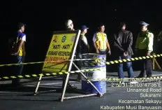 Jalan Lintas Tengah Sekayu–Lubuk Linggau Amblas Akibat Abrasi Sungai, Pengendara Diimbau Hati-hati