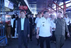 Luar Biasa! Usai Dilantik, Pj Wali Kota Palembang Tancap Gas Cek Pasar 16 Ilir