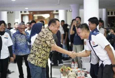 Wagub  Cik Ujang Kukuhkan Kepengurusan  KONI Muara Enim Masa Bakti 2025-2029