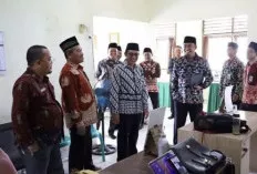 Kemenag Muba Monitoring KUA Sungai Lilin, Dorong Layanan Profesional