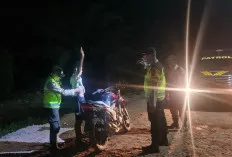 Antisipasi Kasus Curat dan Curas, Kapolsek Lalan Kerahkan Anggota Patroli Stasioner 