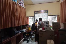 Propam Polres OKU Selatan Gelar Sidak Seragam Dadakan Usai Olahraga Pagi