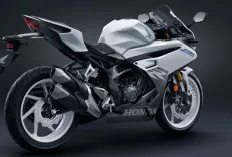 Lebih Modern! Honda CBR250RR Terbaru Usung Warna Silver yang Premium