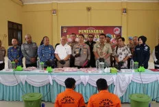  Polres Ogan Ilir Musnahkan Ribuan Pil Ekstasi dan Sabu, Selamatkan Puluhan Ribu Jiwa dari Jeratan Narkoba