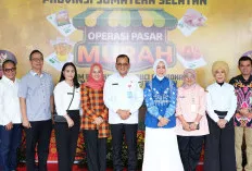 Jaga Stabilitas Harga Jelang Idul Fitri, Sekda Sumsel Edward Candra Resmi Buka Operasi Pasar Murah