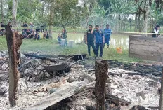 Polres Muba Ungkap Dugaan Penyebab Kebakaran di Kasmaran, Bapak dan Anak Tewas dalam Pondok Terbakar