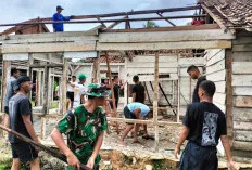 Rumah Lansia di OKI Dibangun TNI Lewat TMMD, Target Rampung Sebulan