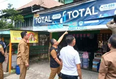 Tim Satgas KTR Lepas Iklan Rokok di Desa Gajah Mati Sungai Ketuh Muba 