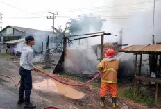 Tim Damkar dan BPPD Muba Berhasil Jinakkan Kobaran Api di Desa Epil