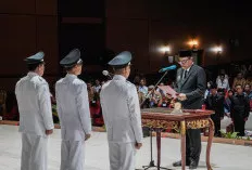Bupati Toha Lantik Tiga Kades PAW dan Pengurus DPC APDESI Muba, Tekankan Loyalitas, Sinergi dan Persatuan