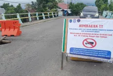 Truk Muatan Berlebih Dilarang Melintas Diatas Jembatan Terusan Laut, Selama 2 Bulan 