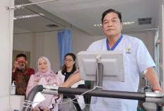 Jelang Pelantikan, Bupati dan Wakil Bupati Terpilih Muba Lakukan Pemeriksaan MCU