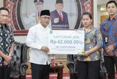 Ahli Waris Anggota PPS Muara Medak Terima Santunan BPJS Ketenagakerjaan, Ini Nilainya