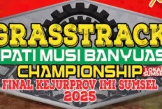 Semarak Akhir Tahun: Grass Track Bupati Muba Championship 2025 Siap Guncang Sirkuit Telaga Sena