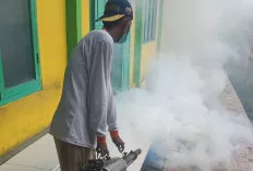 Cegah DBD, Dinkes Musi Rawas Lakukan Fogging di Lapas Narkotika Kelas IIA Muara Beliti