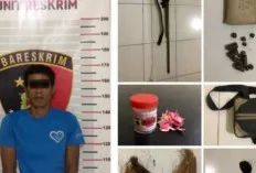Simpan Senpira Jenis Kecepek, Warga Teladan Ini Ditahan Polisi 