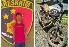 Polsek Indralaya Tangkap Pencuri Motor, Pelaku Diamankan Tanpa Perlawanan