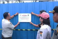 Bangunan Cold Storage di Kawasan Soekarno Hatta Disegel Sat Pol PP, Tidak Miliki Izin 